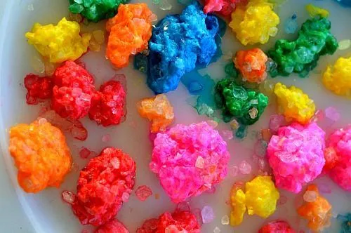 homemade sparkly gems
