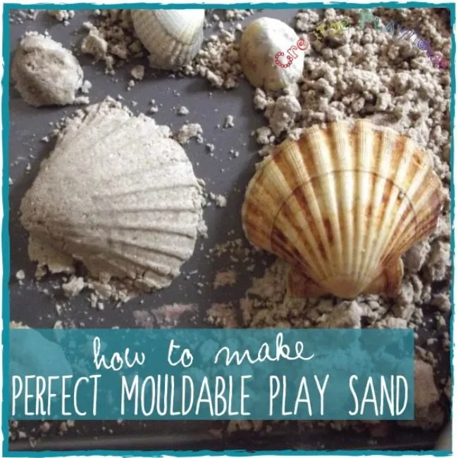 homemade moon sand