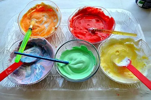 homemade puffy paint