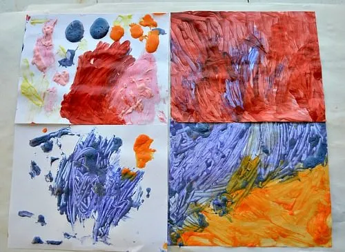 completed art works