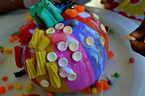 colorful candy art