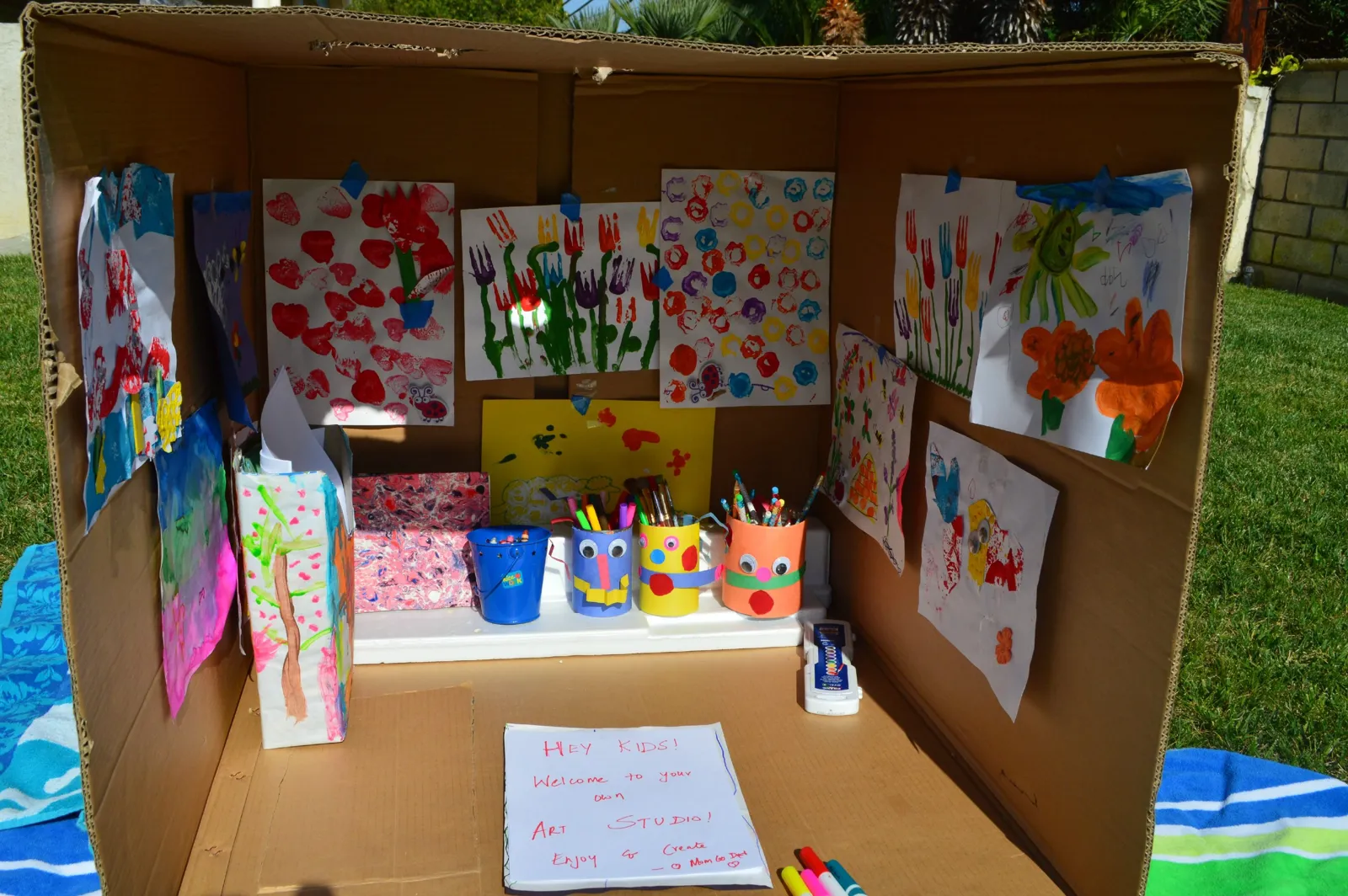 recyled craft box