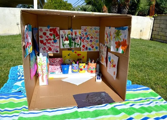 My Art Studio Craft with a box