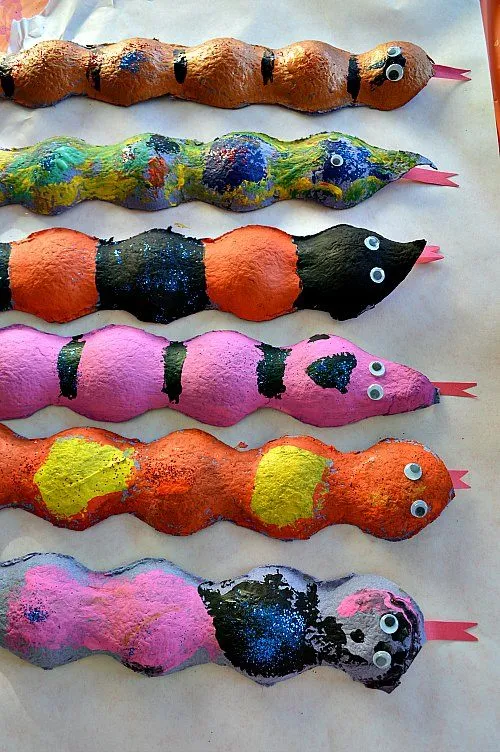 recycled snakes