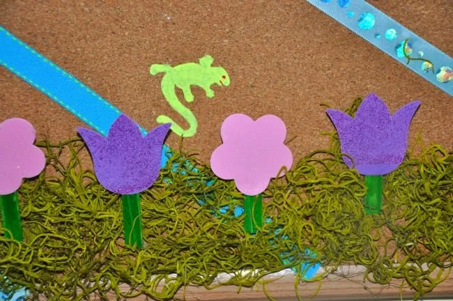DIY craft stick flowers