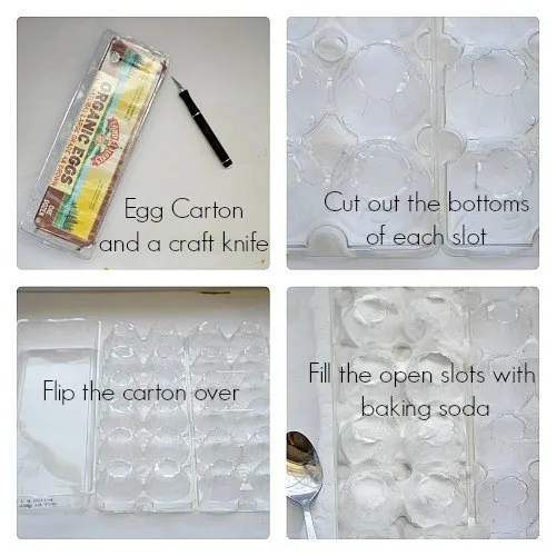 Egg Carton Volcanoes
