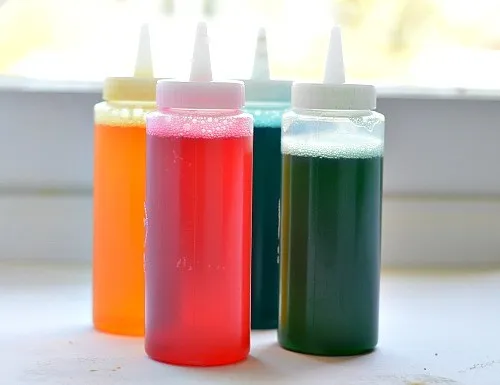 Colored Vinegar