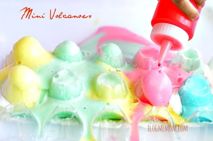 Science activities for kids with baking soda and vinegar
