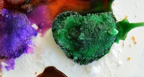 crunch salt ice heart