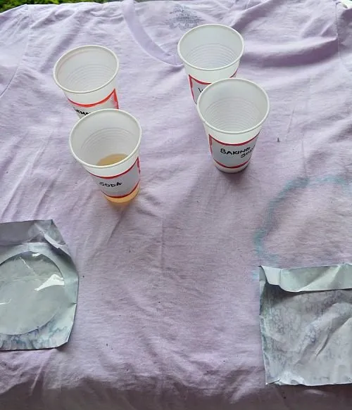 red cabbage water play