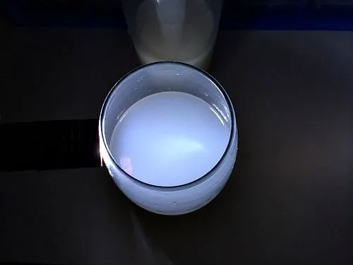 pale blue -- sunset in a jar science
