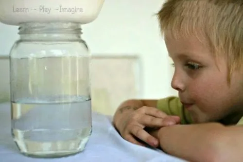 How Does it Rain - Making Rain in a Jar (14)