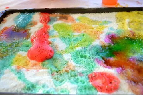 colorful fizzies