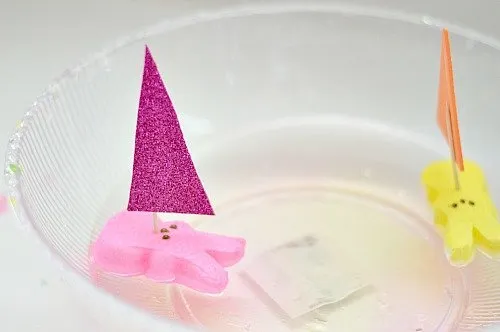 peeps experiment for floating