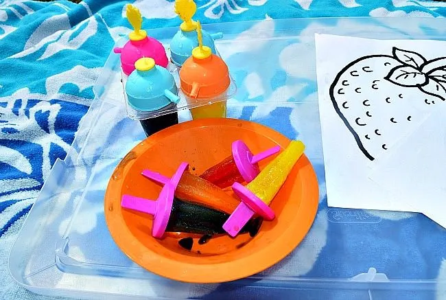sensory fruits for toddler