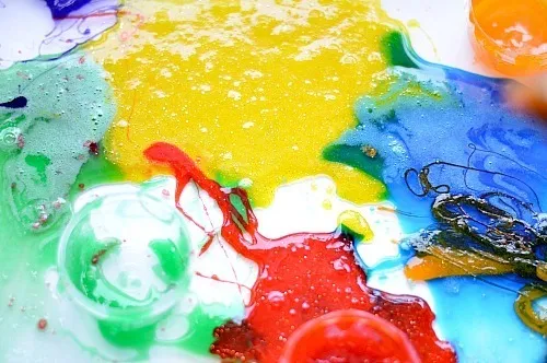 rainbow goop