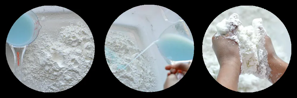 making smooth goop