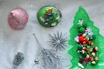 snow tree activity for kids