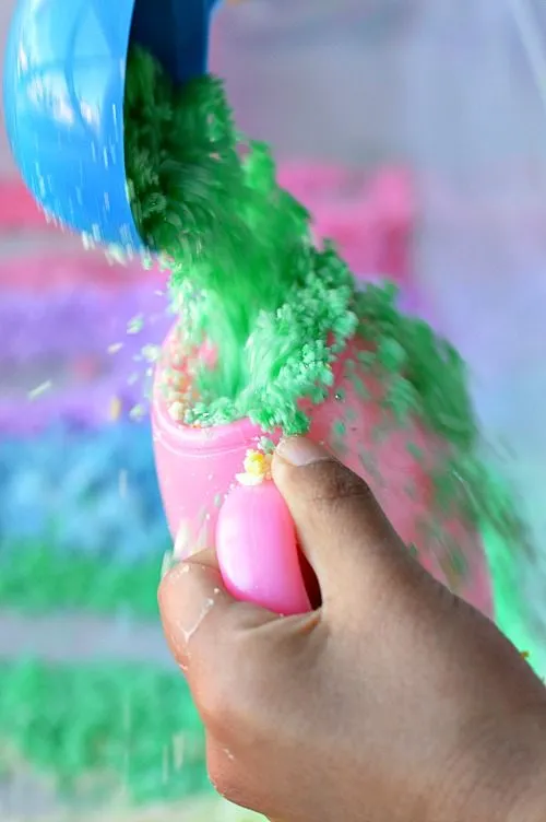 playign pretend with rainbow snow (2)