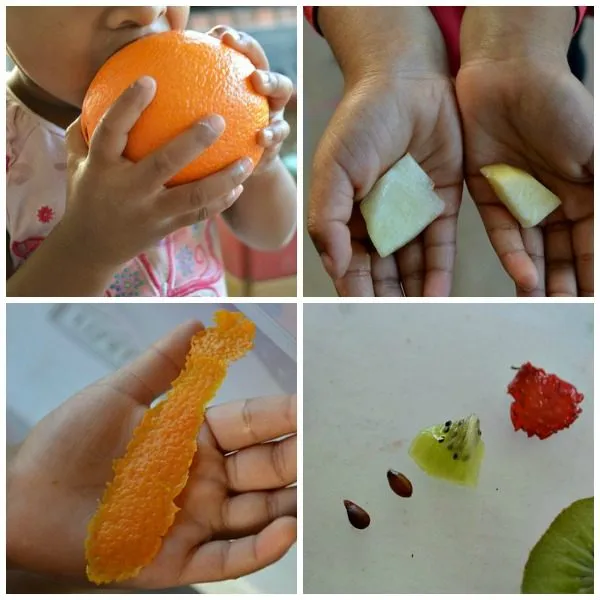 sensory activities with fruits