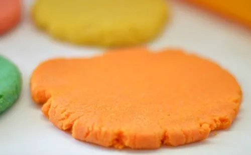 orange sand dough
