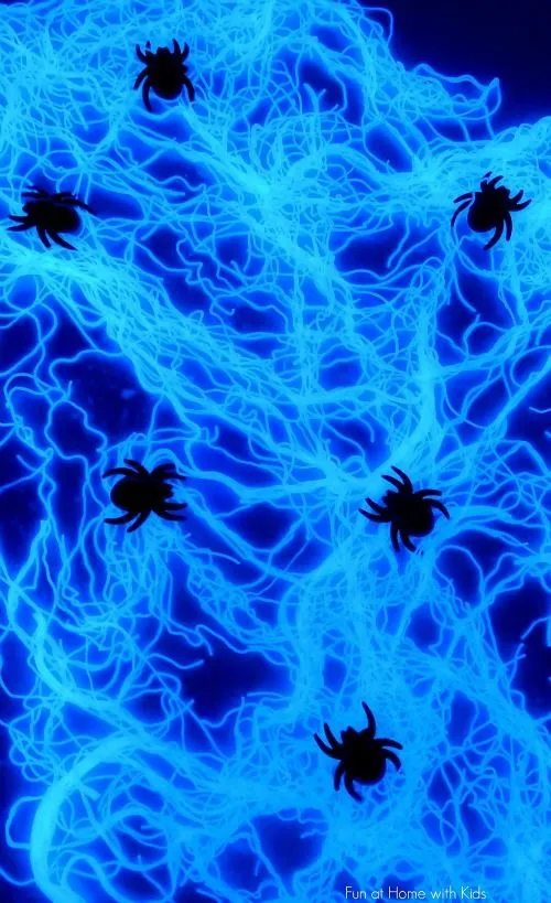 edible spider web sensory activities