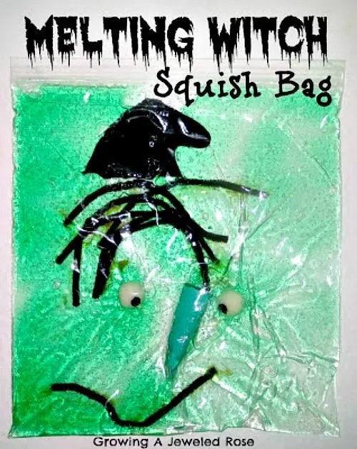 Halloween sensory activities bag