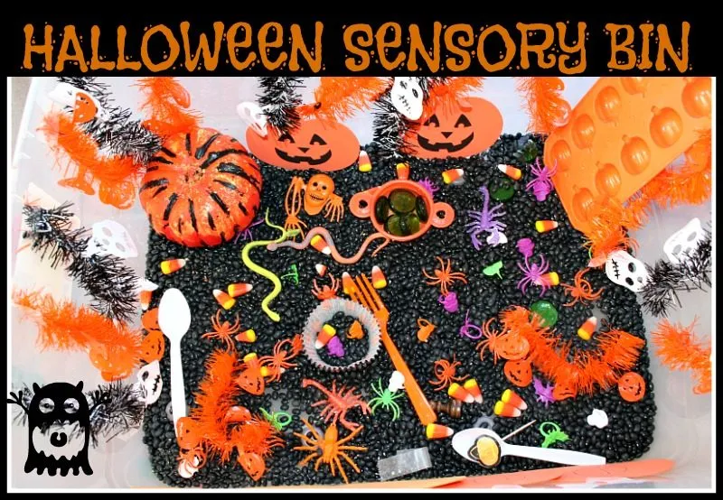 Halloween Sensory Bin