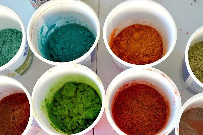 color sand