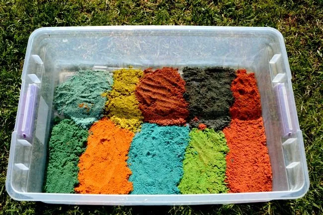 SAND SENSORY ACTIVITIES