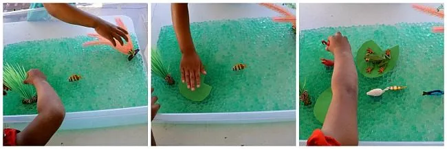 WATER BEADS SENSORY ACTIVITIES