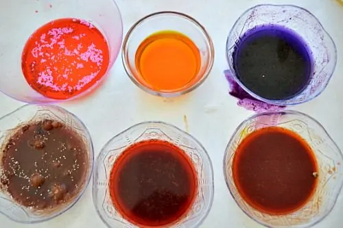 materials for sensory play