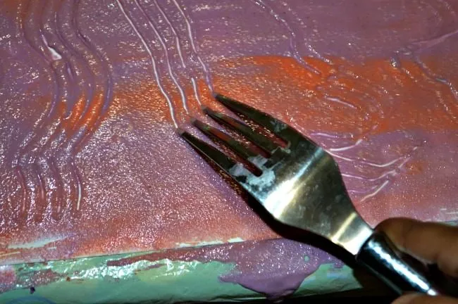 patterning with fork