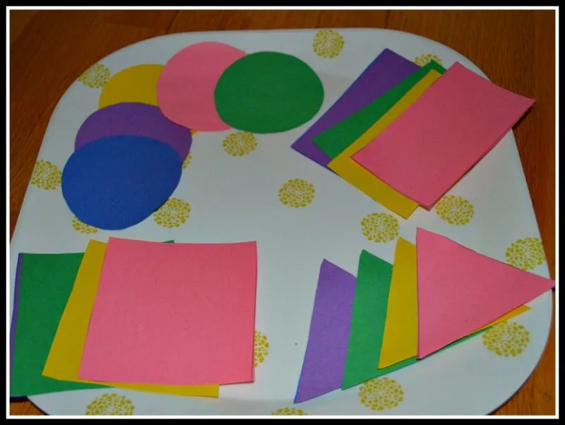 teach toddler shapes