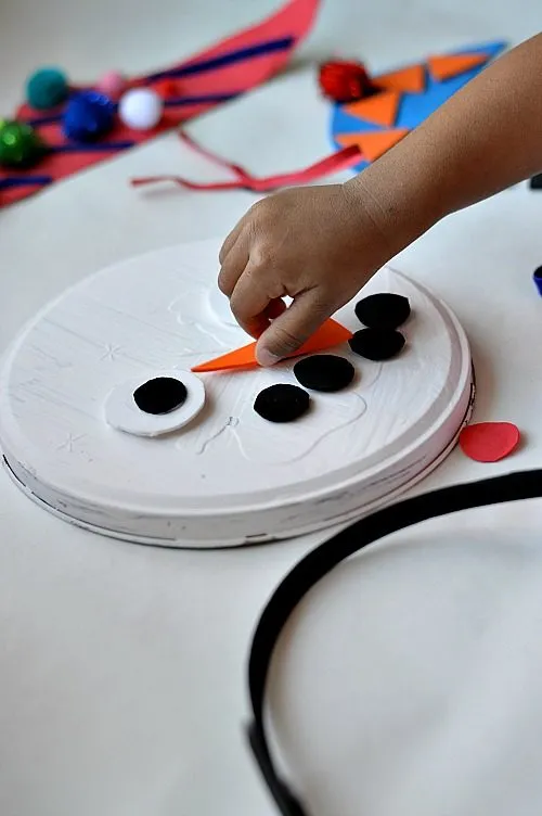magnetic snowman craft (2)