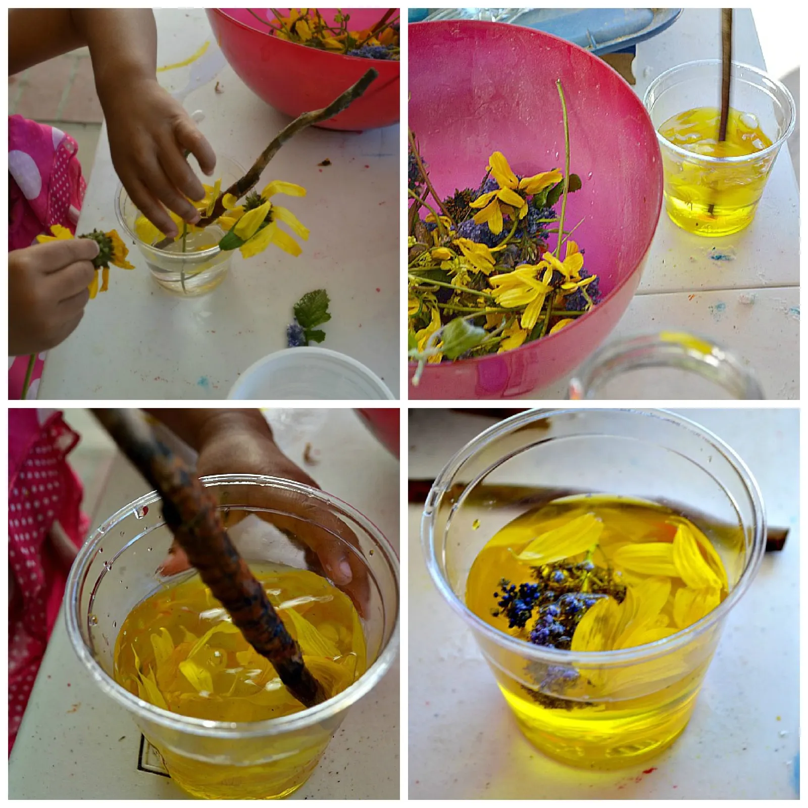 flower sensory for spring
