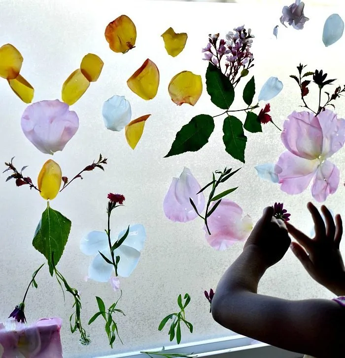 sticky fresh flowers for spring