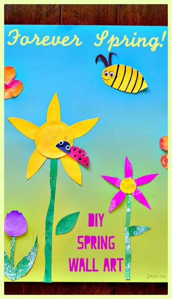 DIY WALL ART FOR SPRING