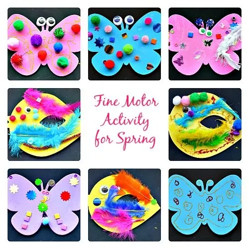 fine motor activities for spring
