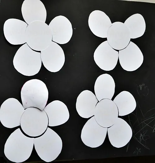 flowers template