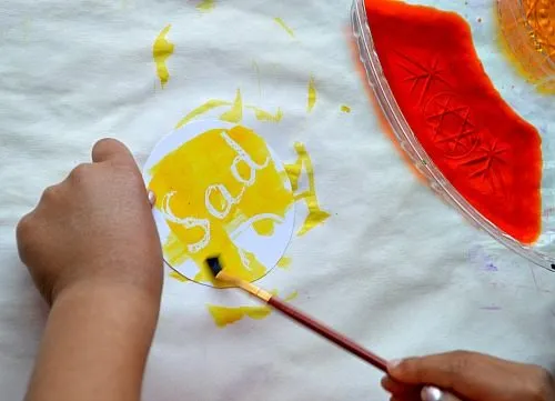 painting the names