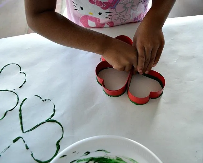 cookie cutter shamrocks