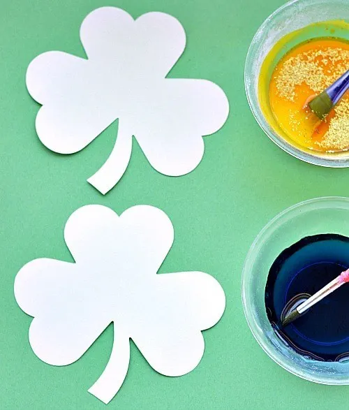 sciene and art shamrock art