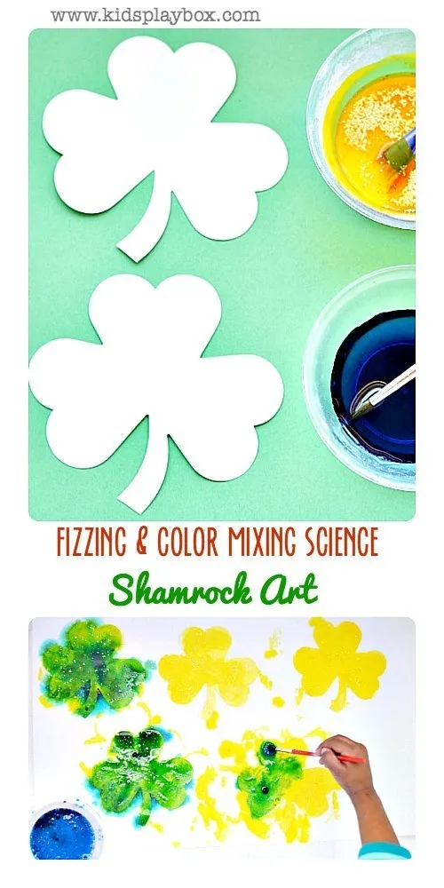FizzingColor| Mixing|Shamrock Art