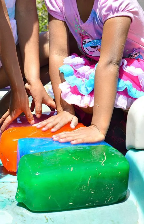 summer ice play