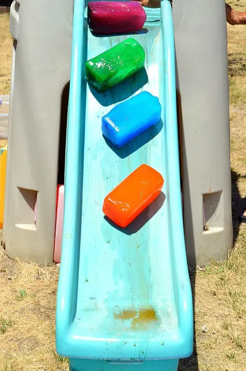 slide the ice