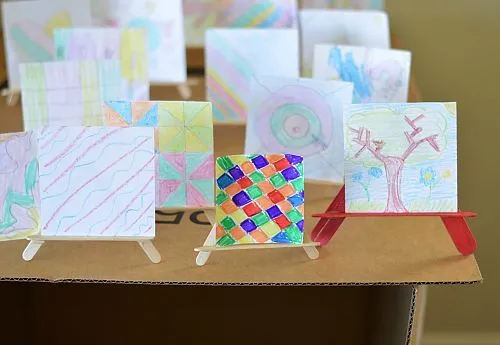 table top kids art