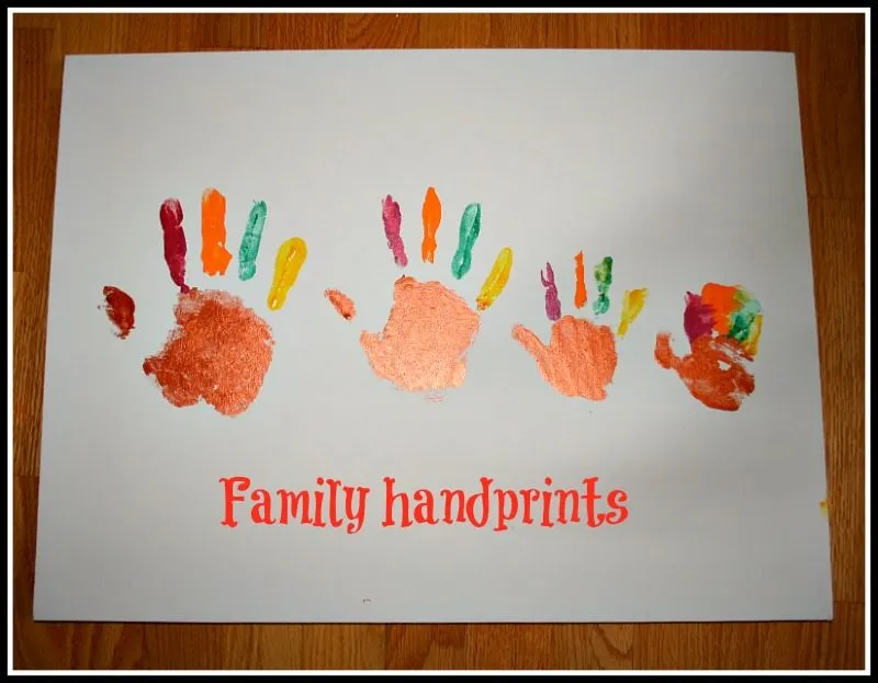 hand turkey