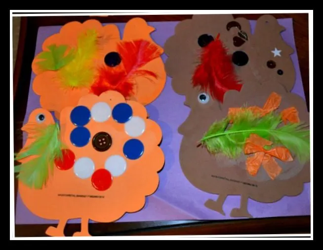 turkey crafts for thanksgiving