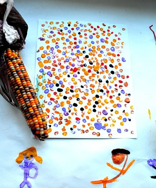 corn art and crafts